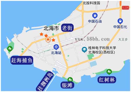 杭州到北海旅游,廣西北?？递x旅行社,