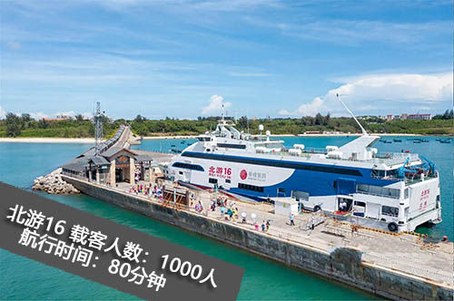 北海到潿洲島開船時刻表
